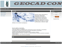 Tablet Screenshot of geocadconstruct.ro